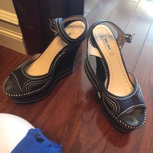 Miu Miu wedges